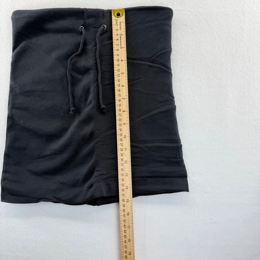 Grey State Funnel Neck Neck Warmer Blackwash Cotton O/S NWT